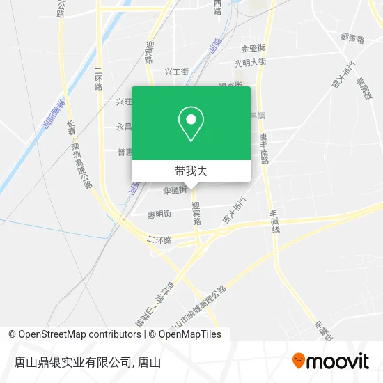 唐山鼎银实业有限公司地图