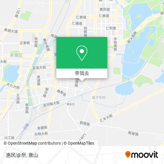 惠民诊所地图
