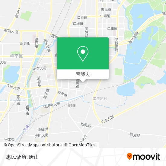 惠民诊所地图