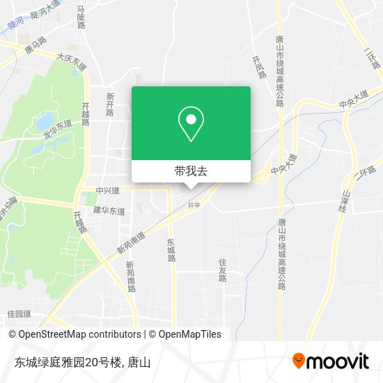 东城绿庭雅园20号楼地图