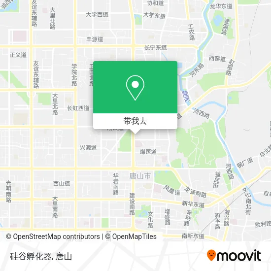 硅谷孵化器地图