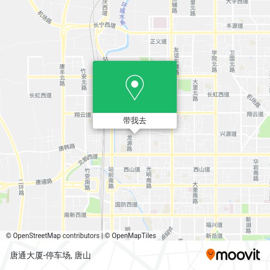 唐通大厦-停车场地图