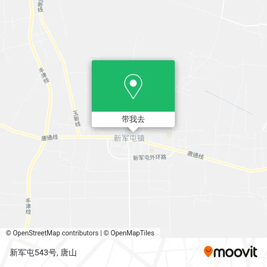 新军屯543号地图