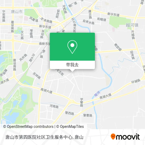 唐山市第四医院社区卫生服务中心地图
