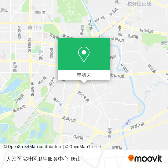 人民医院社区卫生服务中心地图