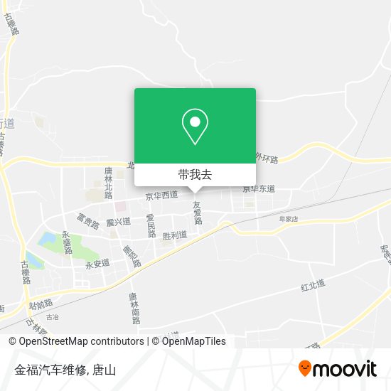 金福汽车维修地图