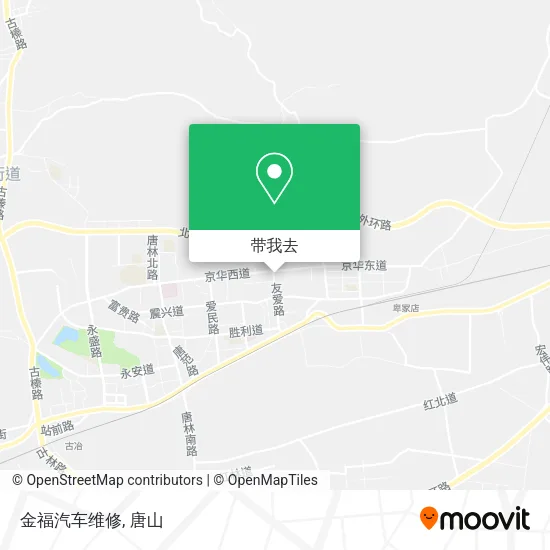 金福汽车维修地图
