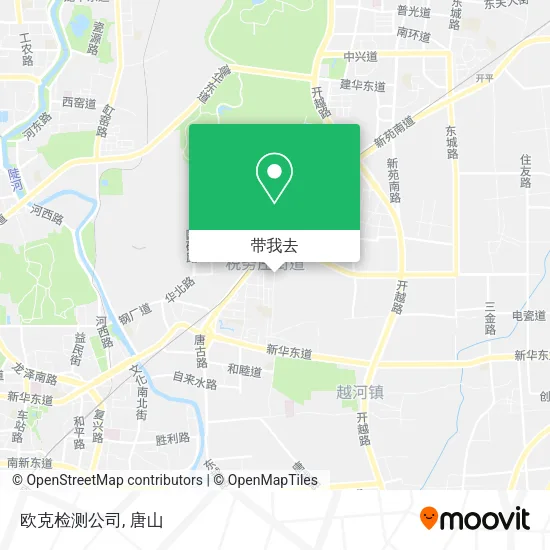 欧克检测公司地图