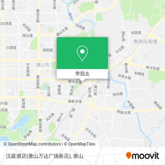 汉庭酒店(唐山万达广场新店)地图