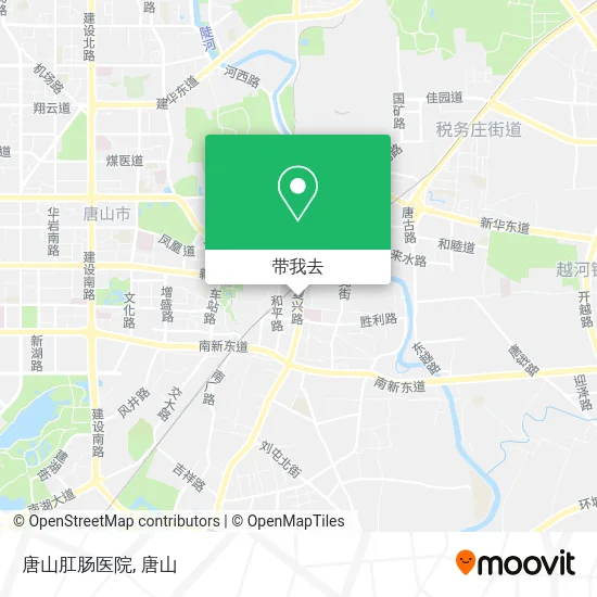 唐山肛肠医院地图