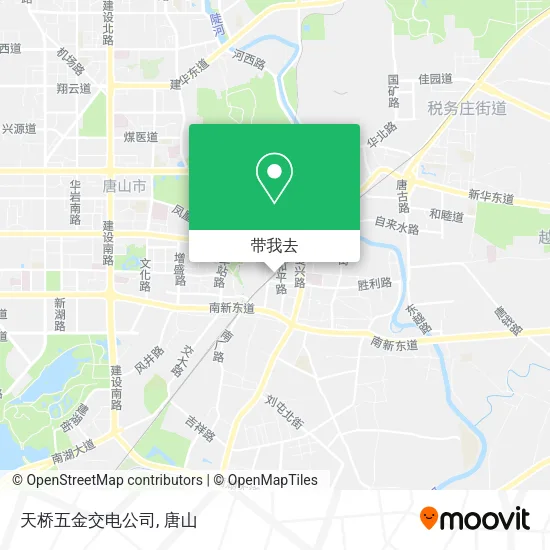 天桥五金交电公司地图