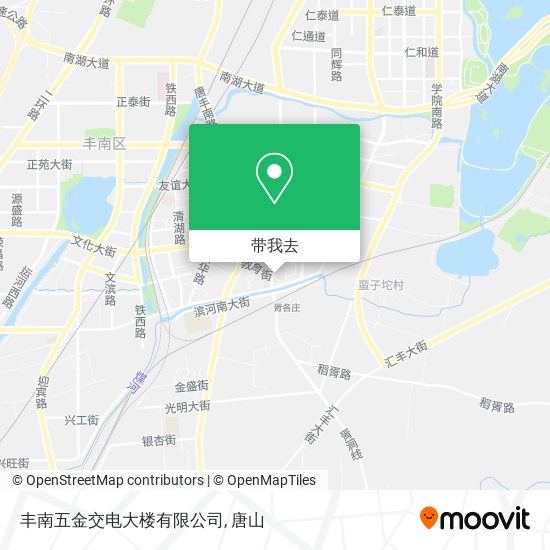丰南五金交电大楼有限公司地图