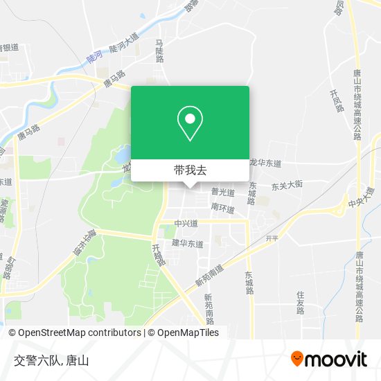 交警六队地图