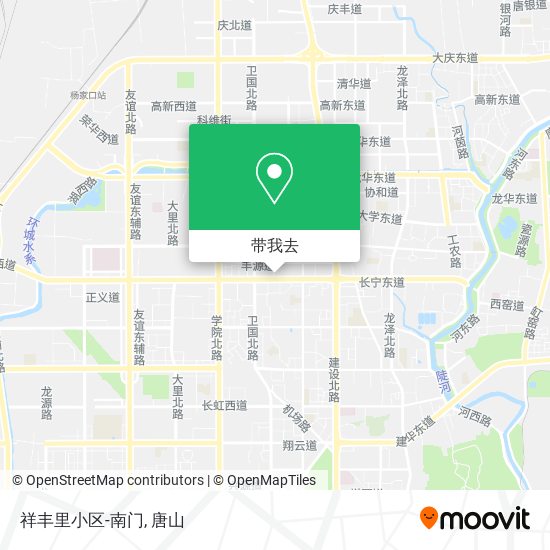 祥丰里小区-南门地图