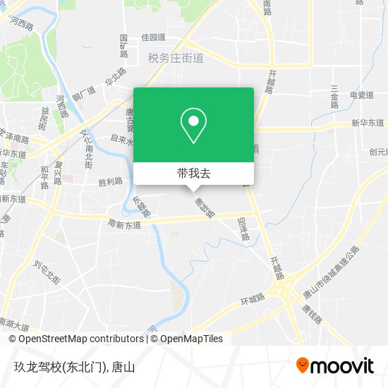 玖龙驾校(东北门)地图