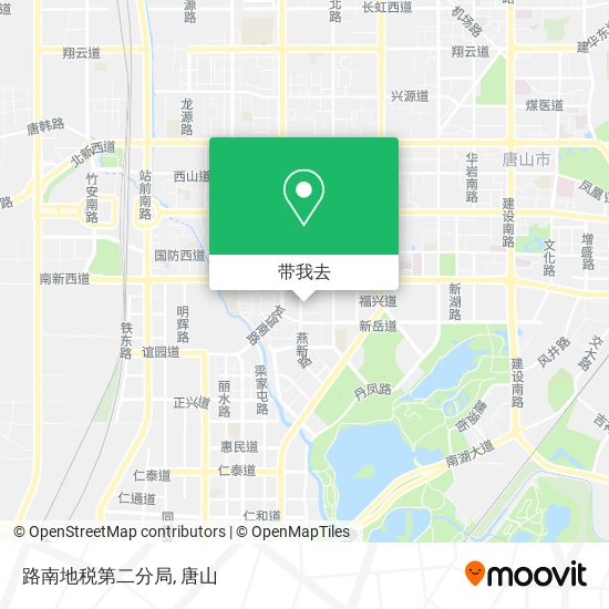 路南地税第二分局地图
