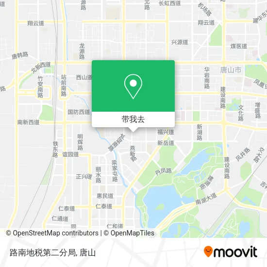 路南地税第二分局地图