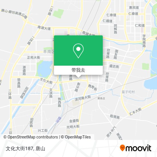 文化大街187地图