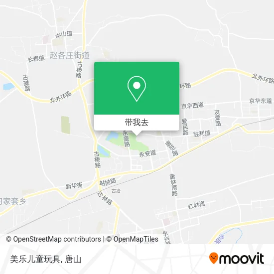 美乐儿童玩具地图