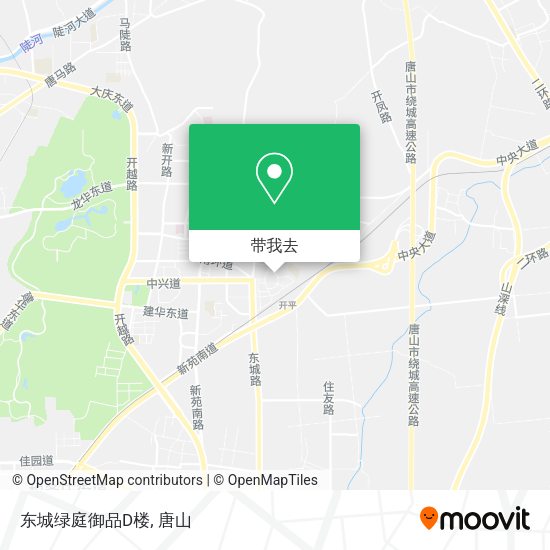 东城绿庭御品D楼地图