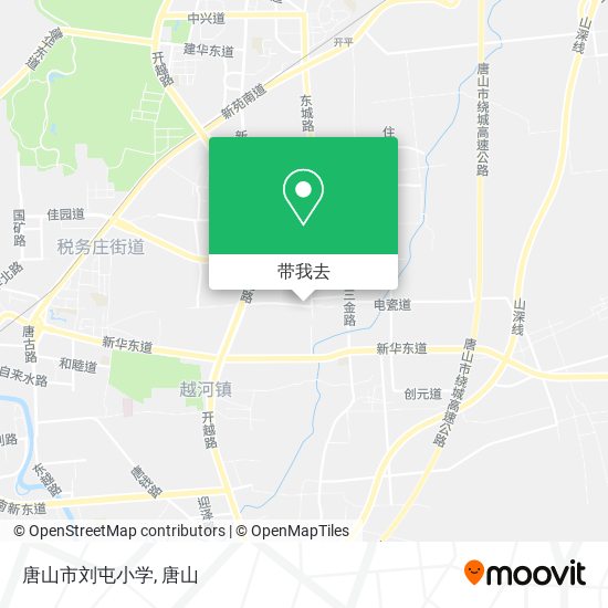 唐山市刘屯小学地图