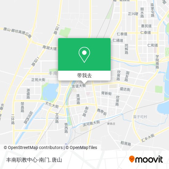 丰南职教中心-南门地图