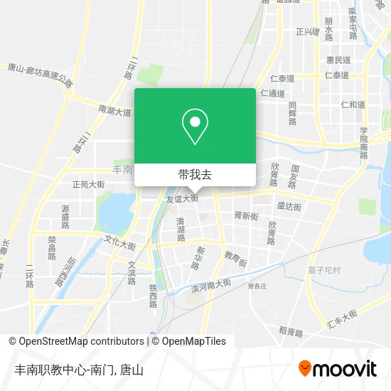丰南职教中心-南门地图