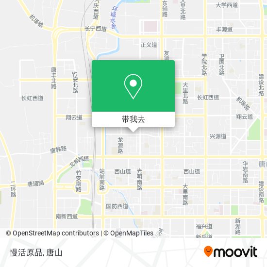慢活原品地图