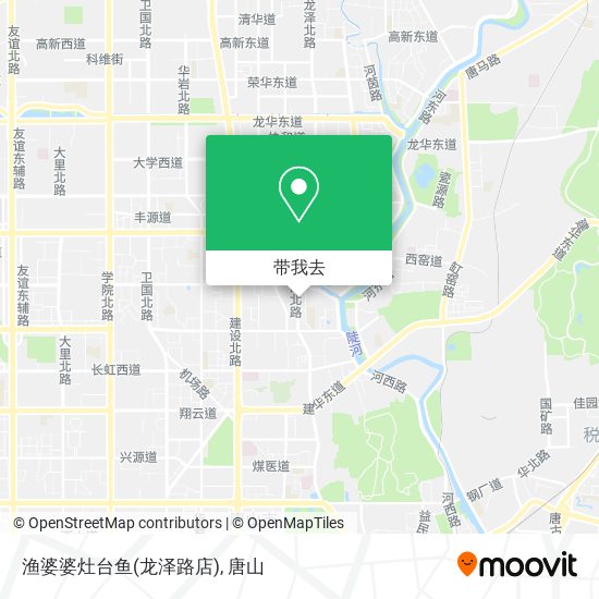 渔婆婆灶台鱼(龙泽路店)地图