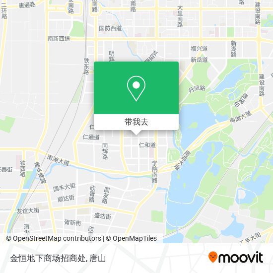 金恒地下商场招商处地图