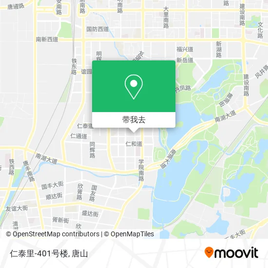 仁泰里-401号楼地图
