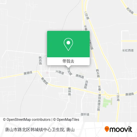 唐山市路北区韩城镇中心卫生院地图