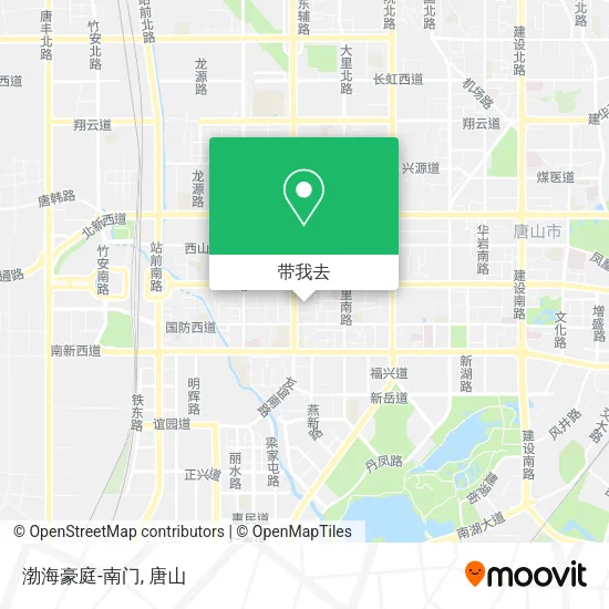 渤海豪庭-南门地图