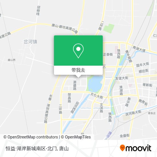 恒益·湖岸新城南区-北门地图