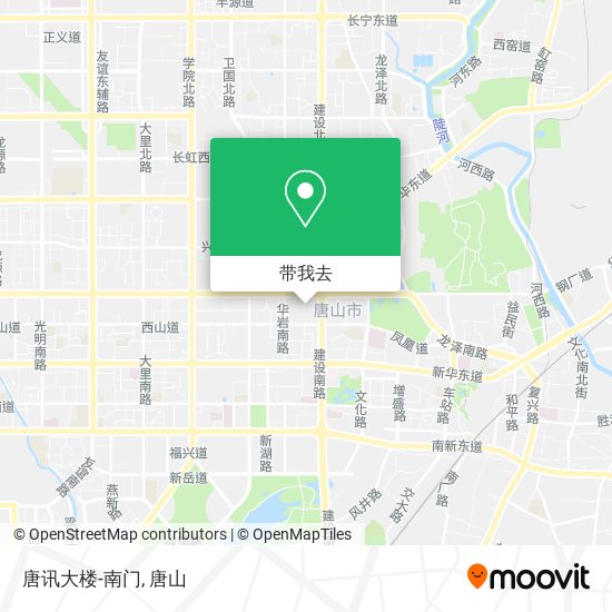 唐讯大楼-南门地图