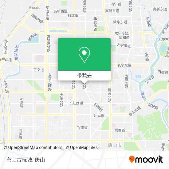 唐山古玩城地图