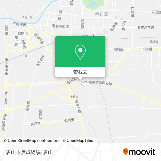 唐山市启成钢铁地图