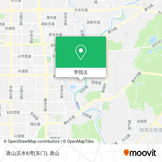唐山滨水6湾(东门)地图