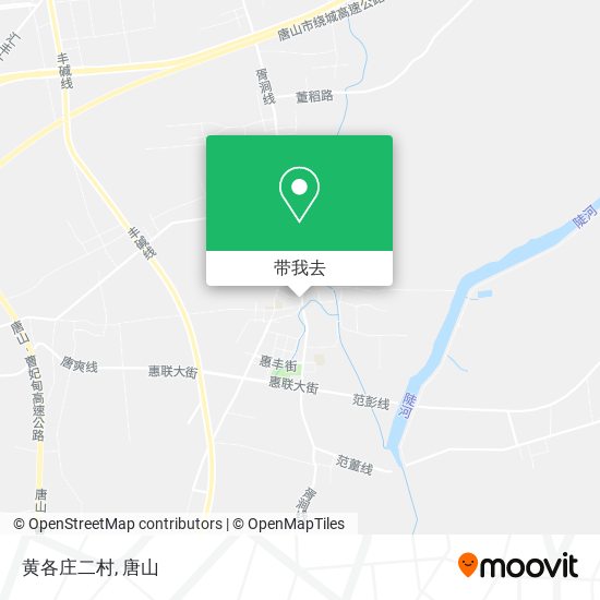 黄各庄二村地图