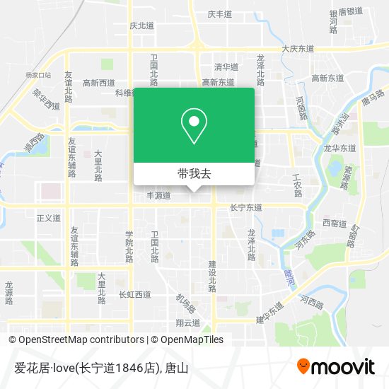 爱花居·love(长宁道1846店)地图