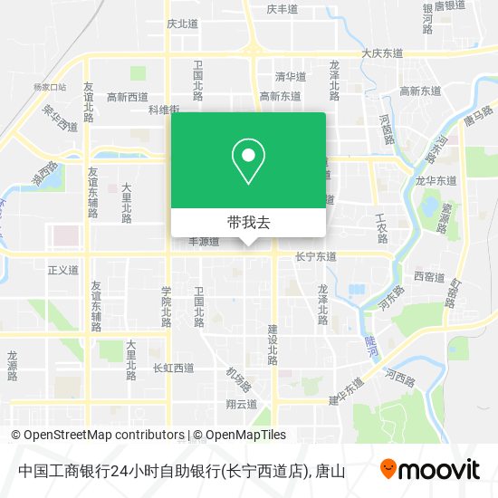 中国工商银行24小时自助银行(长宁西道店)地图