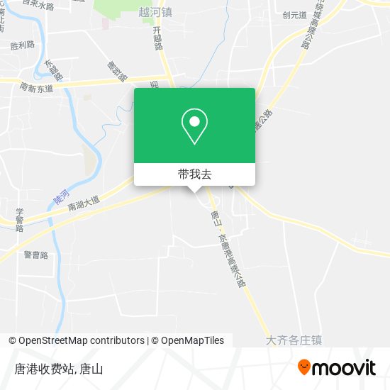 唐港收费站地图