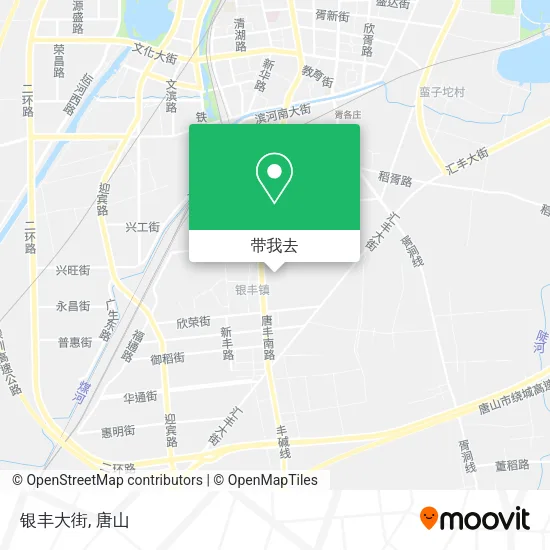 银丰大街地图