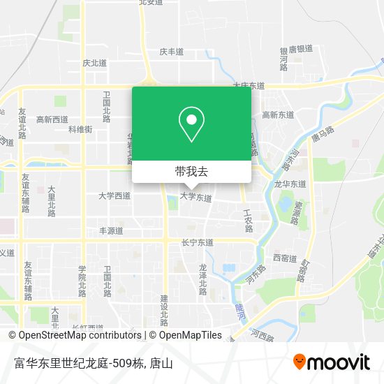 富华东里世纪龙庭-509栋地图