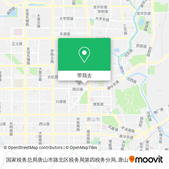 国家税务总局唐山市路北区税务局第四税务分局地图