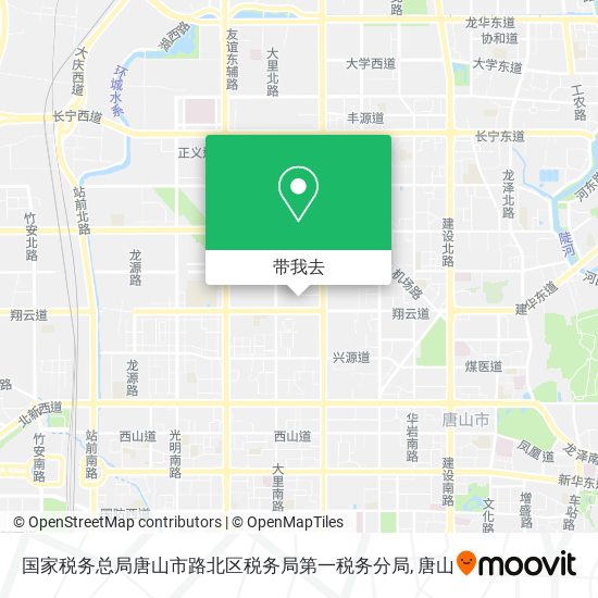国家税务总局唐山市路北区税务局第一税务分局地图