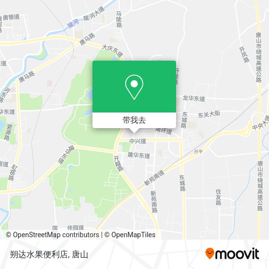 朔达水果便利店地图
