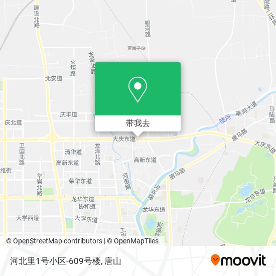 河北里1号小区-609号楼地图