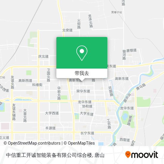 中信重工开诚智能装备有限公司综合楼地图