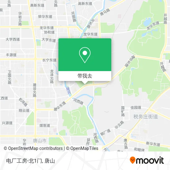 电厂工房-北1门地图